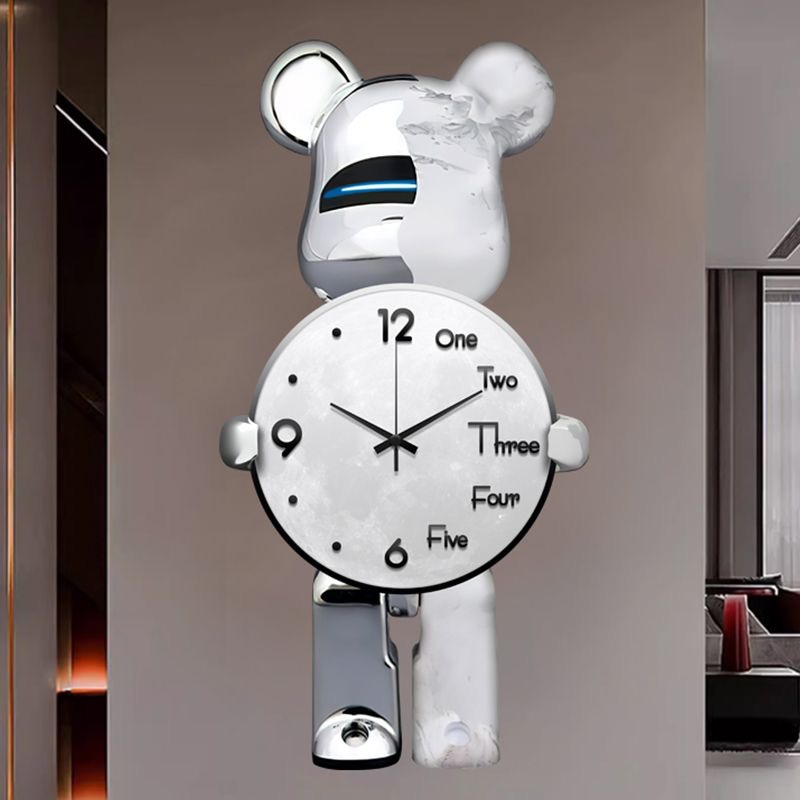 Animal Clock 60X31 CM 2 Environmentally friendly material no need for punching
